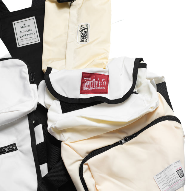 5 Bag Detail Vest White