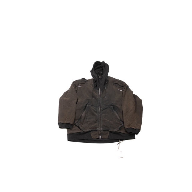 LPUUS / VEST ZIP-UP HOODIE