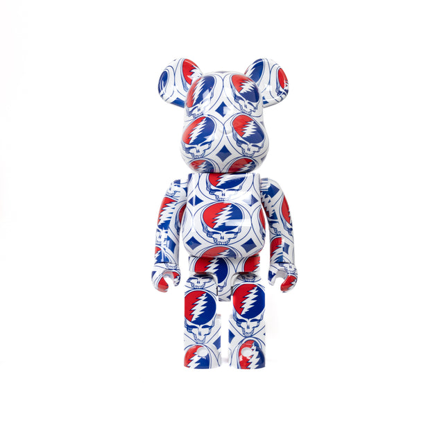 Bearbrick x Grateful Dead (Steal Your Face) 1000%