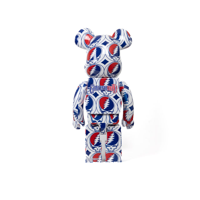 Bearbrick x Grateful Dead (Steal Your Face) 1000%