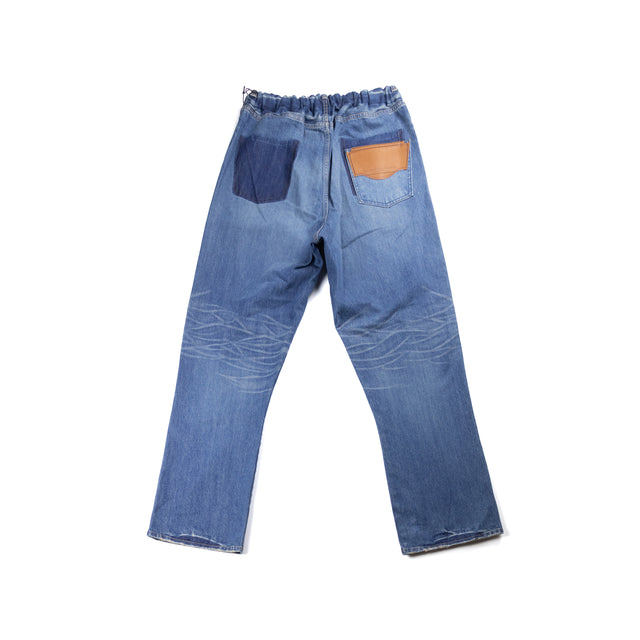 Slim Flare Denim Pants