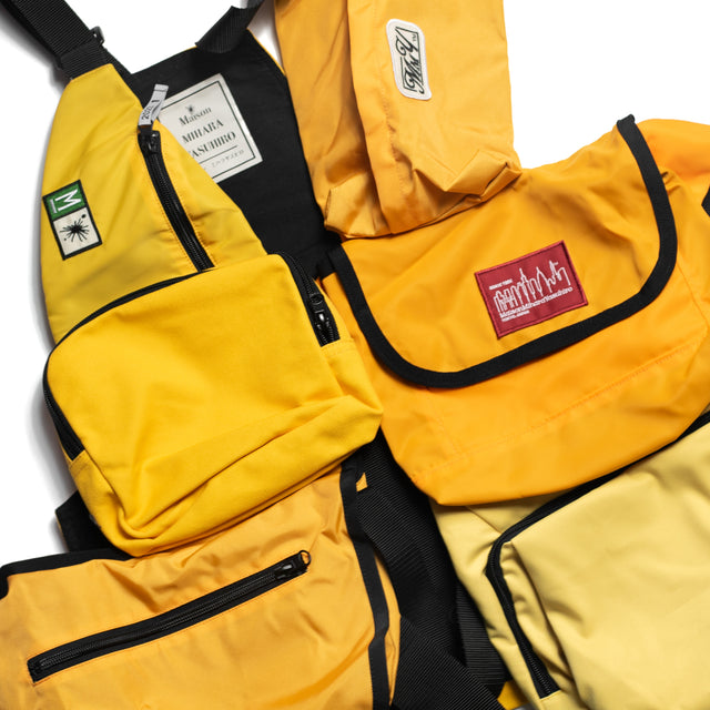 5 Bag Detail Vest Yellow