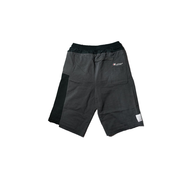 Modified Layered Bermuda Shorts Black