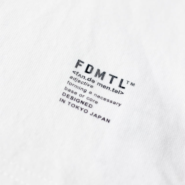 Boro Patchwork Tee White