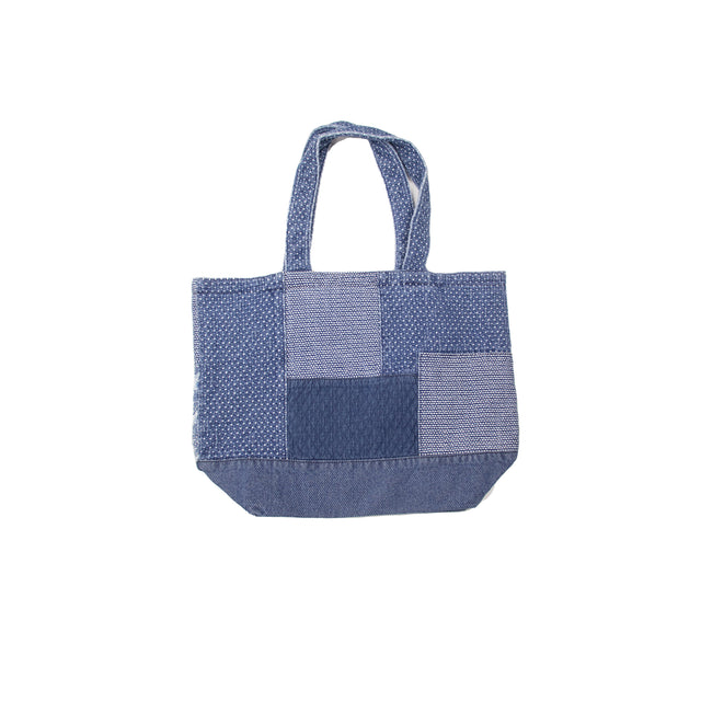 Large Boro Patchwork Tote Bag in 3-Year Wash – Blue Owl Workshop