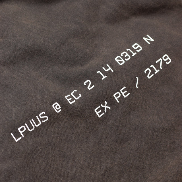 LPUUS / VEST ZIP-UP HOODIE