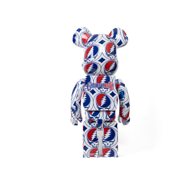 Bearbrick x Grateful Dead (Steal Your Face) 1000%