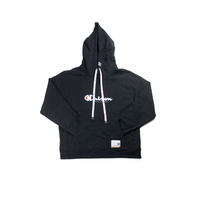 MMY Printed Hoodie Black