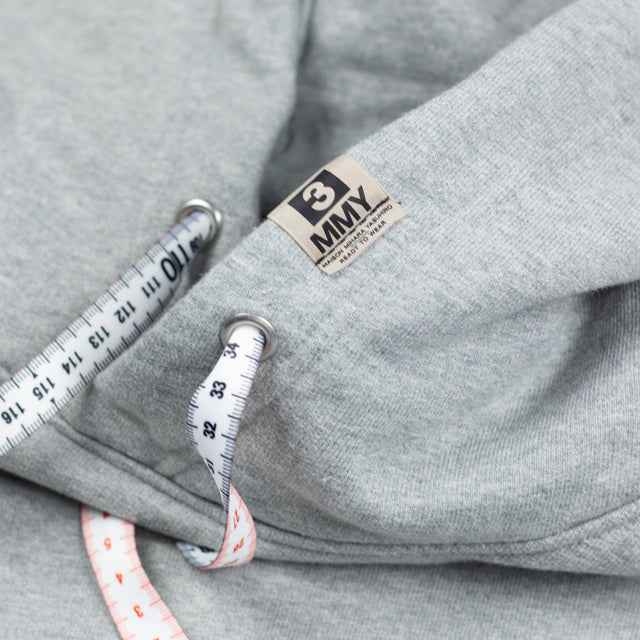 MMY Printed Hoodie Grey