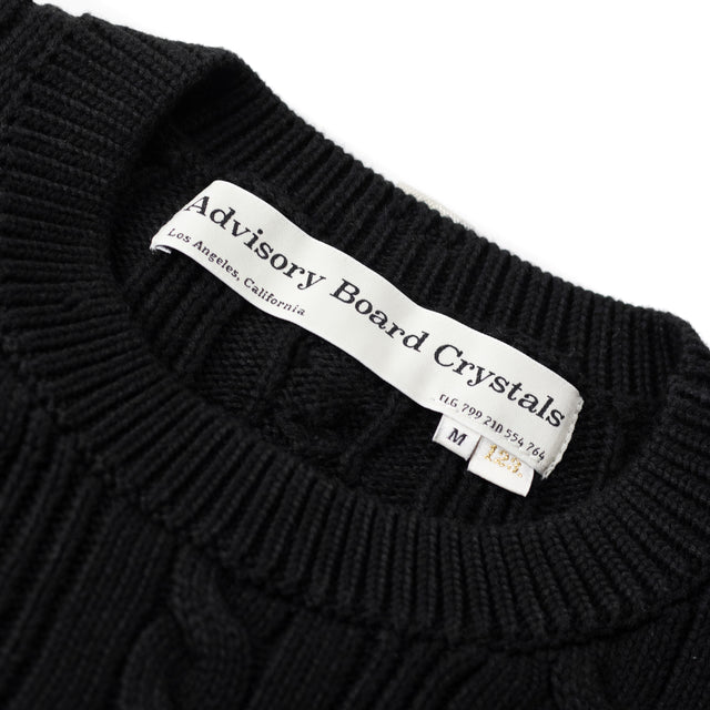 Cableknit Crewneck