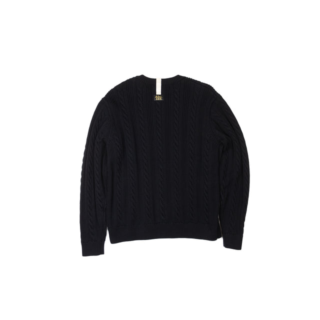 Cableknit Crewneck