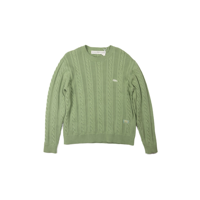 Cableknit Crewneck