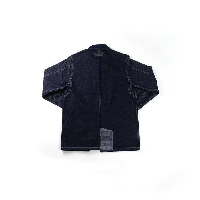 Patchwork Coverall Rinse Indigo